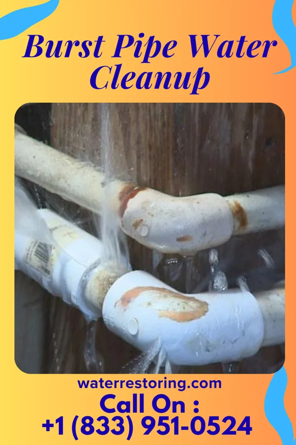 Burst Pipe Water Cleanup in New Middletown, OH